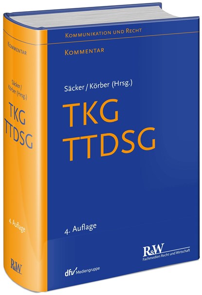 TKG - TTDSG, Franz Jürgen Säcker ;  Torsten Körber - Gebonden - 9783800500031