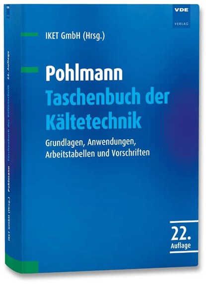 Pohlmann Taschenbuch der Kältetechnik, niet bekend - Gebonden - 9783800741496