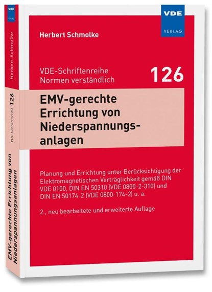 EMV-gerechte Errichtung von Niederspannungsanlagen, Herbert Schmolke - Paperback - 9783800744213