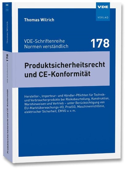 Produktsicherheitsrecht und CE-Konformität, Thomas Wilrich - Paperback - 9783800755998