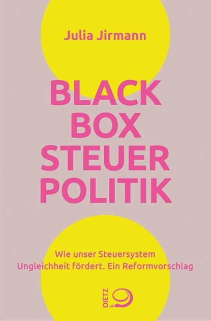 Blackbox Steuerpolitik, Julia Jirmann - Paperback - 9783801206826