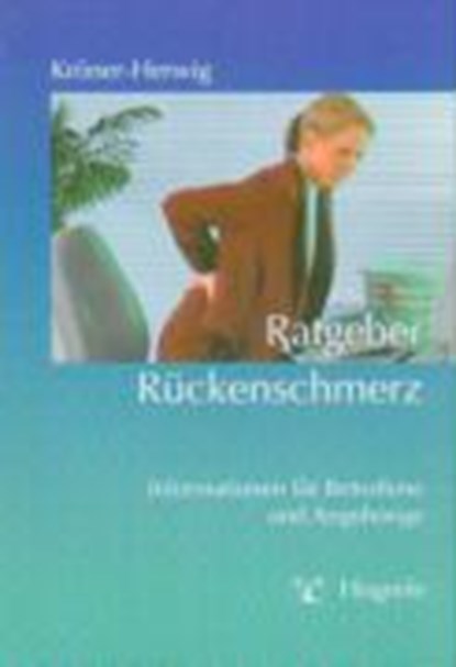 Kröner-Herwig: Ratgeber Rückenschmerz, KRÖNER-HERWIG,  Birgit - Paperback - 9783801717964