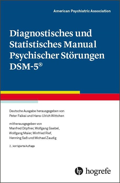 Diagnostisches und Statistisches Manual Psychischer Störungen DSM-5®, American Psychiatric Association - Gebonden - 9783801728038