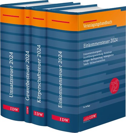 Steuer-Paket 2024: Ertragsteuern und Umsatzsteuer (Veranlagung), Idw ; Werner Widmann ; Stephan Filtzinger - Paperback - 9783802129780