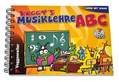 Voggy's Musiklehre ABC. Mit CD, Martina Holtz - Paperback - 9783802404863