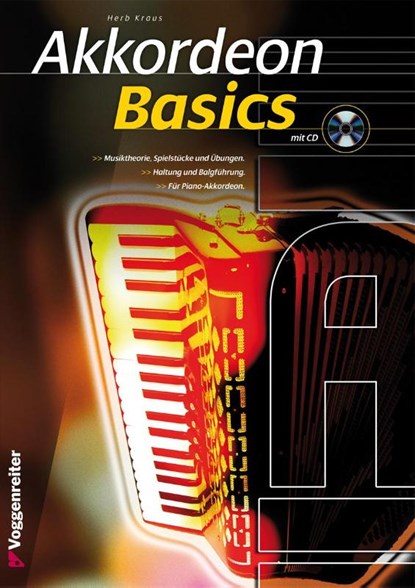 Akkordeon Basics. Mit CD, Herb Kraus - Gebonden - 9783802406232