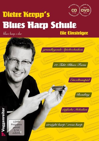 Blues Harp Schule, Dieter Kropp - Paperback - 9783802406591