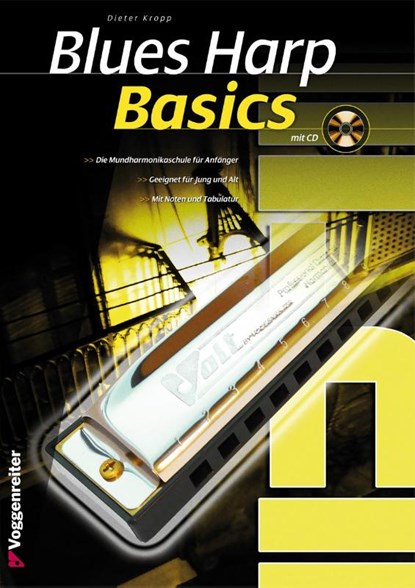 Blues Harp Basics, Dieter Kropp - Gebonden - 9783802406843