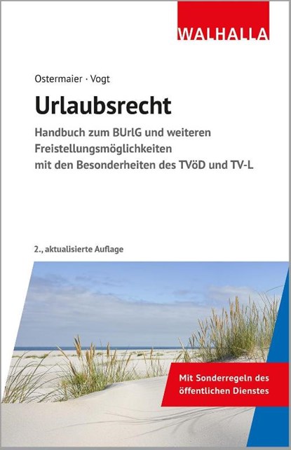 Urlaubsrecht, Christian Ostermaier ; Sylvia Vogt - Gebonden - 9783802916144