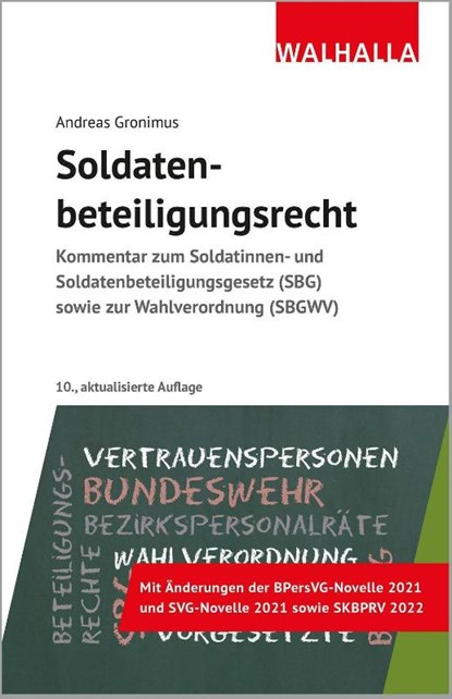 Soldatenbeteiligungsrecht, Andreas Gronimus - Gebonden - 9783802962196