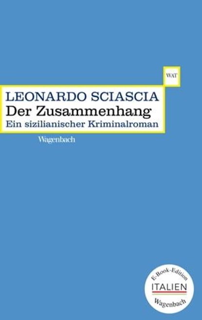 Der Zusammenhang, Leonardo Sciascia - Ebook - 9783803141767