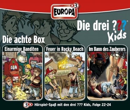 Die drei ??? Kids 3er Box. Folgen 22 - 24 (drei Fragezeichen) 3 CDs, niet bekend - AVM - 9783803233134