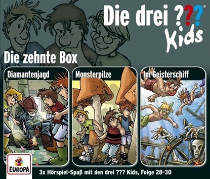 Die drei ??? Kids 3er Box. Folgen 28 - 30 (drei Fragezeichen) 3 CDs, Boris Pfeiffer ;  Ulf Blanck - AVM - 9783803233158