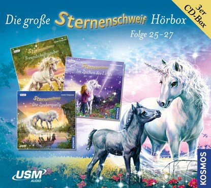 Die große Sternenschweif Hörbox Folgen 25-27 (3 Audio CDs), Linda Chapman - AVM - 9783803236982