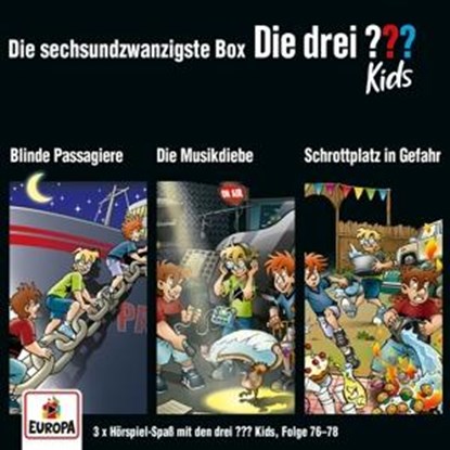 Die drei ??? Kids 3er Box - Folgen 76-78 (3 Audio-CDs), niet bekend - AVM - 9783803261021
