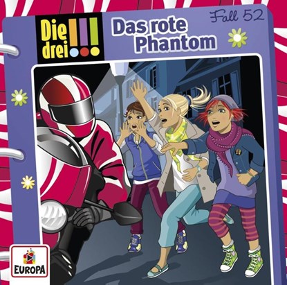 Die drei !!! 52: Das rote Phantom, Ina Biber ; Maja von Vogel - AVM - 9783803261526