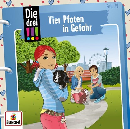 Die drei !!! 79: Vier Pfoten in Gefahr, Mira Sol - AVM - 9783803261816