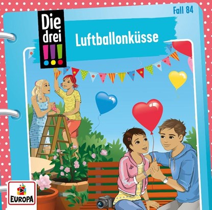 Die drei !!! 84: Luftballonküsse, Ann-Katrin Heger - AVM - 9783803261878