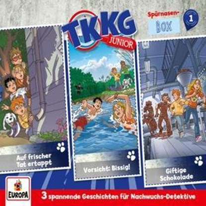 TKKG Junior 3er Box 01 Folgen 1-3 (3 Audio-CD's), niet bekend - AVM - 9783803263308