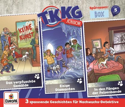 TKKG Junior - Spürnasen- Box 5 (Folgen 13 - 15), niet bekend - AVM - 9783803263346