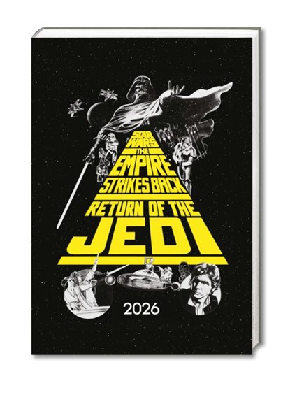 Star Wars - A5-Tischkalender 2026, Danilo Promotion Ltd - Paperback - 9783803530592