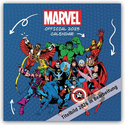 Marvel Comics - Offizieller Kalender 2026, Danilo Promotion Ltd - Paperback - 9783803530998