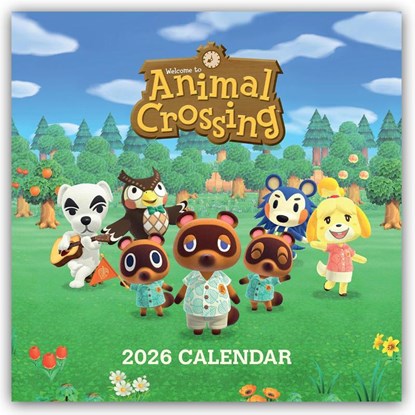 Nintendo - Animal Crossing 2026 - Wandkalender, Danilo Promotion Ltd - Paperback - 9783803531186