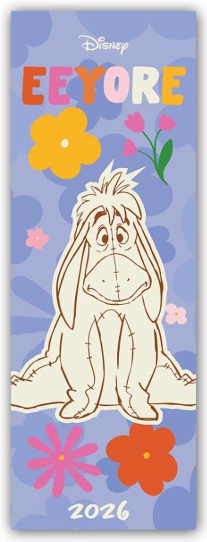 Disney Eeyore - Eeyore 2026 - Slimline-Kalender, Danilo - Paperback - 9783803531377