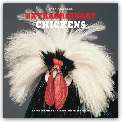 Extraordinary Chickens - Außergewöhnliche Hühner 2026 - Wandkalender - Original Harry N. Abrams Kalender [Mehrsprachig] [Kalender], Harry N. Abrams - Paperback - 9783803531520