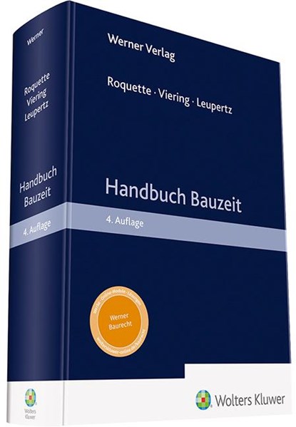 Handbuch Bauzeit, Stefan Leupertz ; Andreas J. Roquette ; Markus Viering - Gebonden - 9783804153066