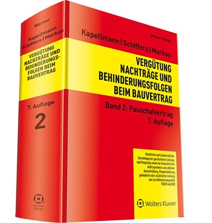 Vergütung, Nachträge und Behinderungsfolgen beim Bauvertrag, Klaus D. Kapellmann ; Karl-Heinz Schiffers ; Jochen Markus - Gebonden - 9783804154414