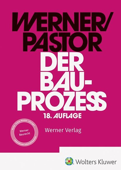 Der Bauprozess, Ulrich Werner ; Walter Pastor - Gebonden - 9783804155114