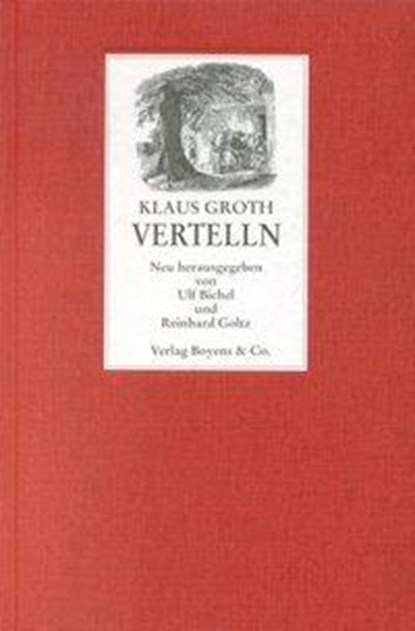 Vertelln, Klaus Groth - Gebonden - 9783804208681