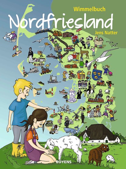 Wimmelbuch Nordfriesland, Jens Natter - Gebonden - 9783804215603