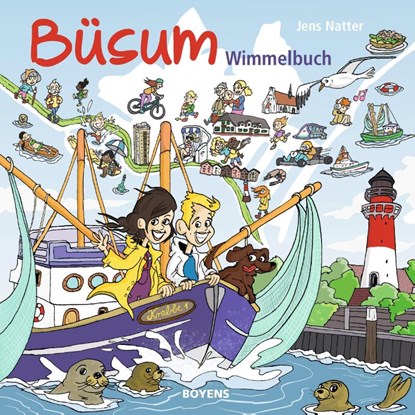 Wimmelbuch Büsum, Jens Natter - Gebonden - 9783804215863