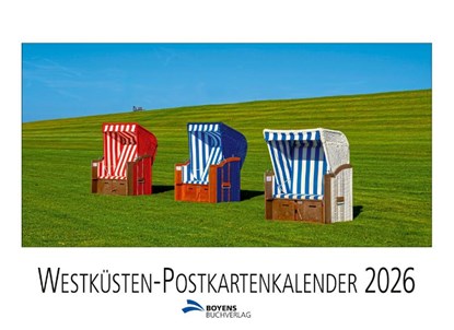 Westküsten-Postkartenkalender 2026, niet bekend - Paperback - 9783804215887