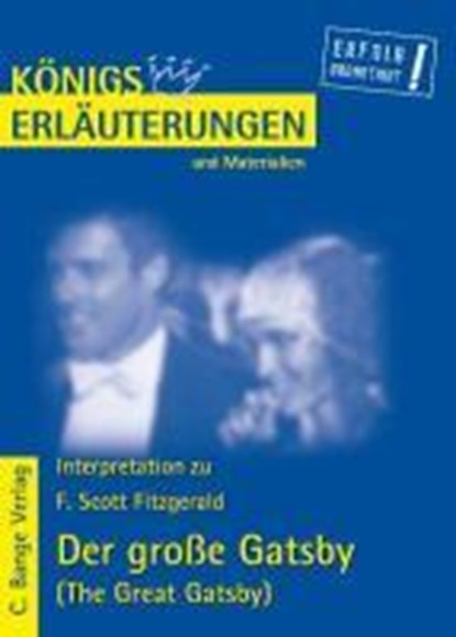 Fitzgerald, F: grosse Gatsby/Erläut. u. Mat., FITZGERALD,  F. Scott - Paperback - 9783804417922