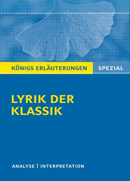 Lyrik der Klassik, Gudrun Blecken - Paperback - 9783804430372