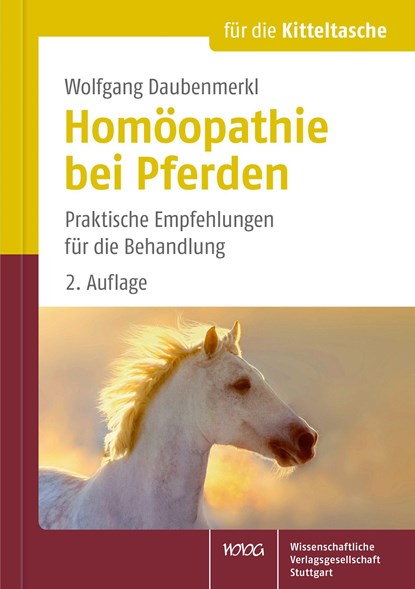 Homöopathie bei Pferden für die Kittteltasche, Wolfgang Daubenmerkl - Paperback - 9783804734739
