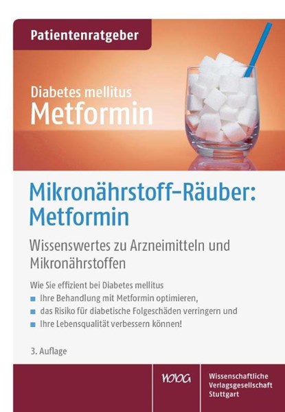 Mikronährstoff-Räuber: Metformin, Uwe Gröber ; Klaus Kisters - Paperback - 9783804743199