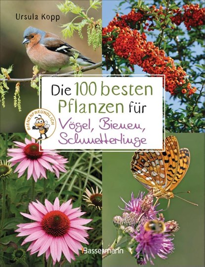 Die 100 besten Pflanzen für Vögel, Bienen, Schmetterlinge, Ursula Kopp - Gebonden - 9783809445036
