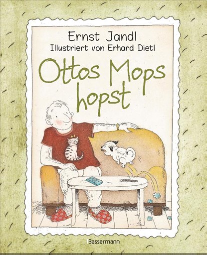 Ottos Mops hopst - Absurd komische Gedichte vom Meister des Sprachwitzes. Für Kinder ab 5 Jahren, Ernst Jandl - Gebonden - 9783809447887