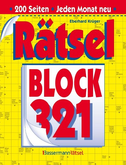 Rätselblock 321 (5 Exemplare à 2,99 EUR), Eberhard Krüger - Paperback - 9783809468608