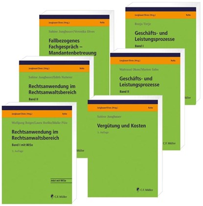 ReNo Prüfungsvorbereitung. 6 Bände, Ausgabe 2022, Sabine Jungbauer ; Veronika Dives - Paperback - 9783811407428
