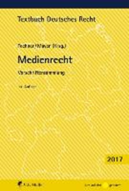 Medienrecht, niet bekend - Paperback - 9783811445376