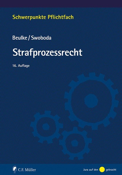 Strafprozessrecht, Werner Beulke ;  Sabine Swoboda - Paperback - 9783811460522