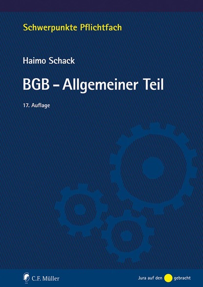 BGB-Allgemeiner Teil, Haimo Schack - Paperback - 9783811461369