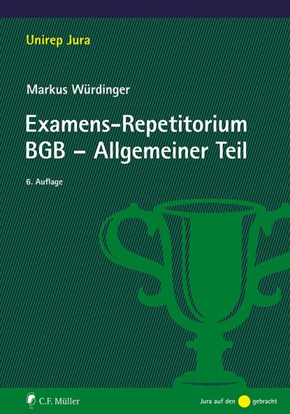 Examens-Repetitorium BGB-Allgemeiner Teil, Markus Würdinger - Paperback - 9783811462236