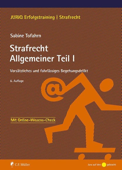 Strafrecht Allgemeiner Teil I, Sabine Tofahrn - Paperback - 9783811465596
