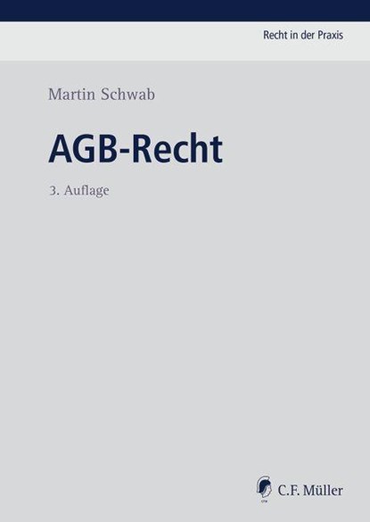 AGB-Recht, Martin Schwab - Paperback - 9783811474444
